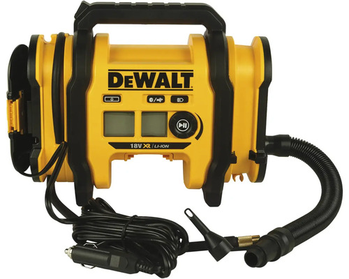 DeWalt Akku-Luftpumpe mit digitalem Display
