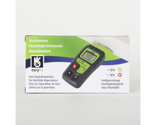 Feuchtigkeitsmesser mit Verpackung