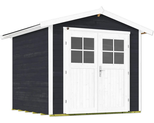 Gartenhaus mit Doppeltür und Fenstern