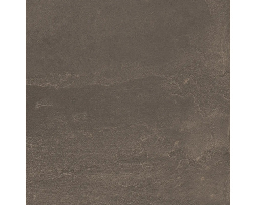 Dunkle Steinzeugfliese mit matter Oberfläche