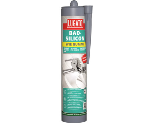 Lugato Bad-Silikon Wie Gummi grau 310 ml-0