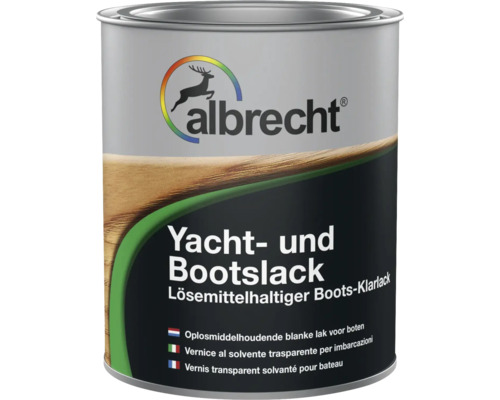 Albrecht Yacht- und Bootslack transparent 750 ml