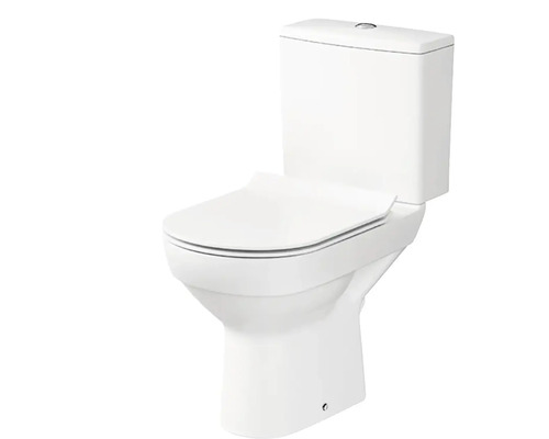 WC-Kombination City mit Spülkasten, WC-Sitz und Absenkautomatik weiß