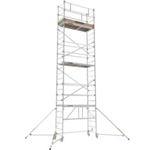Gerüst aus Aluminium mit Arbeitsplattform