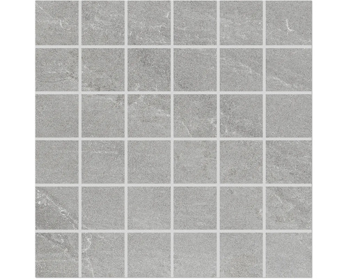 Graue Mosaikfliese für Wand- und Bodengestaltung