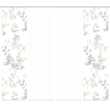 Schiebetür mit Blattmuster für Schränke