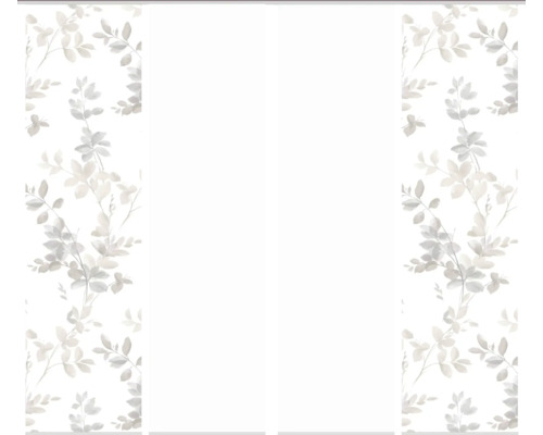 Schiebetür mit Blattmuster für Schränke