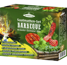 Saatmatten Set Barbecue Kräuter Gemüse Mix