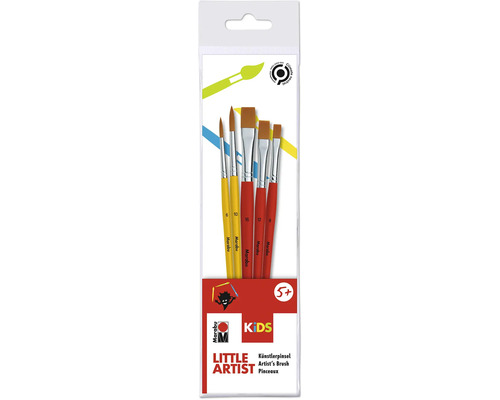 Marabu KiDS Little Artist Künstlerpinsel Set 5-teilig