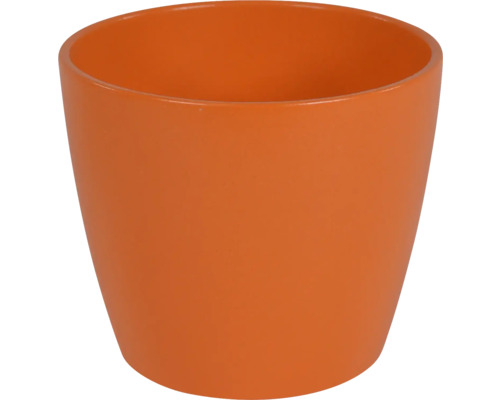 Übertopf Jarah Keramik Ø 12 H 10 cm orange