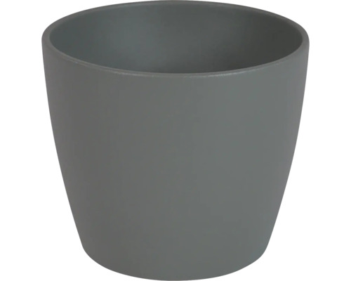 Übertopf Jarah Keramik Ø 12 H 10 cm grau