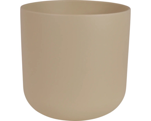 Blumentopf Keramik 20,5 x 20,5 x 20 cm beige Blumentopf Keramik 20,5 x 20,5 x 20 cm beige