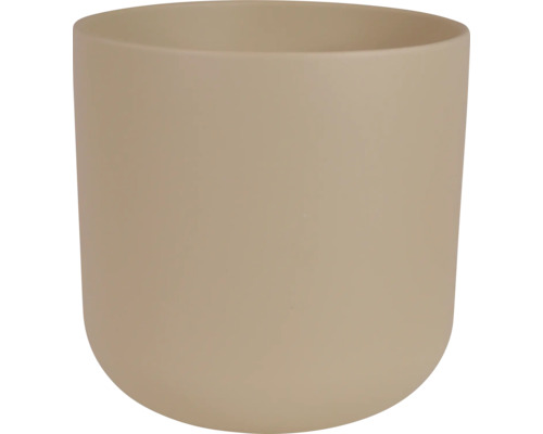 Blumentopf Keramik 27 x 27 x 26 cm beige Blumentopf Keramik 27 x 27 x 26 cm beige