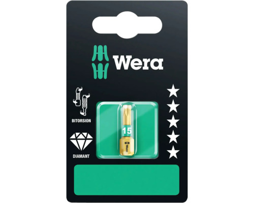 Wera Bit Torx 15 in Verpackung