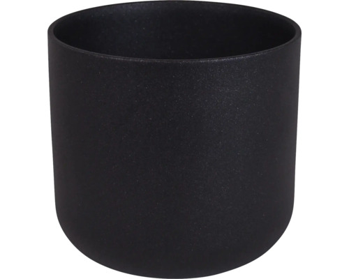 Blumentopf Keramik 13,5 x 13,5 x 12,6 cm schwarz