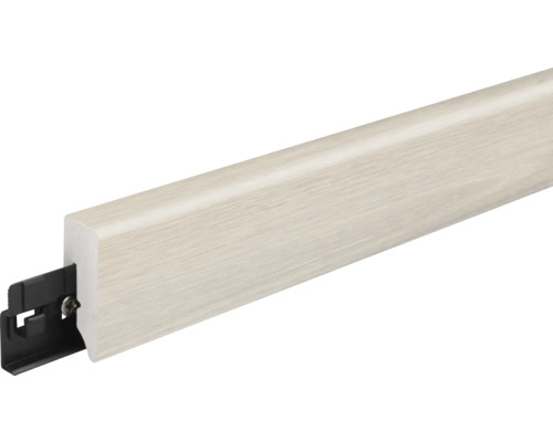 Sockelleiste mit Befestigungsclip