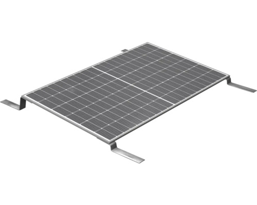 Solarpanel mit Montagewinkel