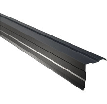 PRECIT Kantenwinkel gesickt für Trapezblech W20 Anthrazitgrau RAL 7016 1000 mm x 115 mm x 115 mm