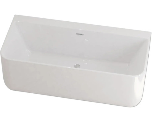 Freistehende Badewanne mit Ablaufgarnitur