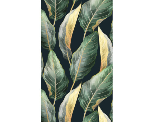 Illustration tropischer Blätter als Hintergrundmotiv