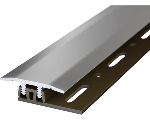 Prinz Abschlußprofil Profi-Design edelstahl poliert 27 mm x 1 m Aluminium Übergangsprofil für Bodenbeläge