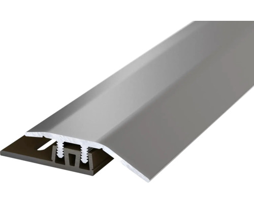 Prinz Abschlußprofil Profi-Design edelstahl poliert 34 mm x 2,7 m Übergangsprofil aus Aluminium mit Befestigungsschrauben