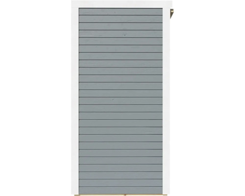 Außenwand aus Holz mit horizontaler Verkleidung