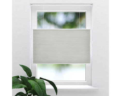 SOLUNA Wabenplissee freihängend mit Wand-/Deckenbefestigung und Zugschnurbedienung thermo grau 90x175 cm SOLUNA Wabenplissee freihängend mit Wand-/Deckenbefestigung und Zugschnurbedienung thermo grau 90x175 cm