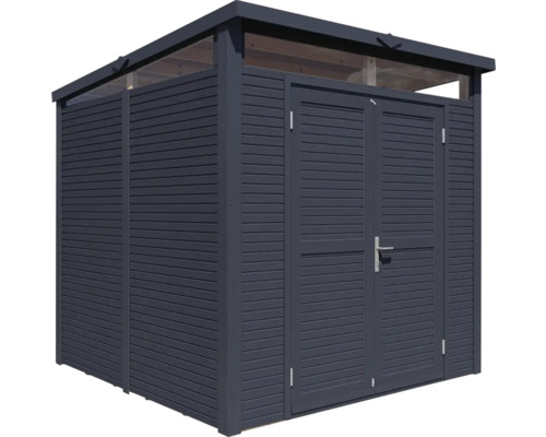 Geräteschuppen mit Doppeltür und Oberlicht