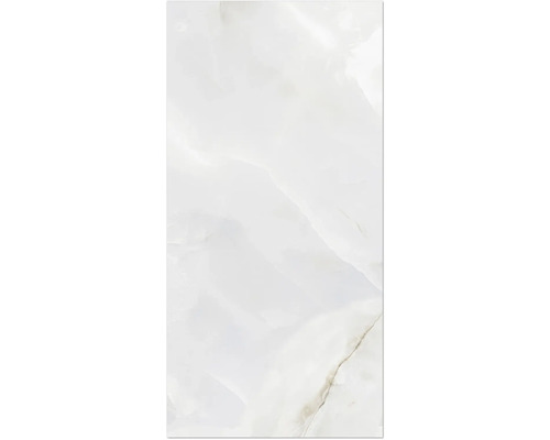 Helle Fliese mit Marmoroptik