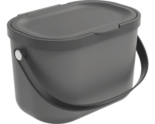 M-Home Treteimer Mit Deckel – 20 Liter, Italian Food Motiv, Soft-Closing, Rutschfeste Pads