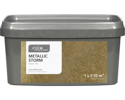 StyleColor METALLIC STORM Glanzeffektfarbe gold 1 l-0