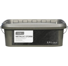 StyleColor METALLIC STORM Glanzeffektfarbe schwarz mit Goldglitter 2,5 l