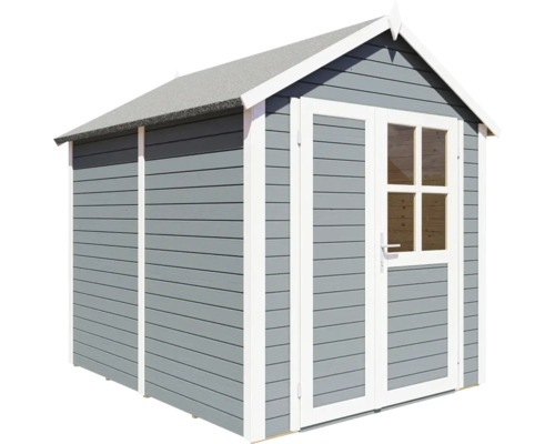 Gartenhaus aus Holz mit Doppeltür und Fenster