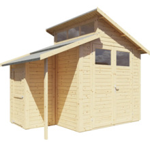 Gerätehaus Konsta Studio Set 2 mit Fußboden 290 x 202 cm natur-thumb-7