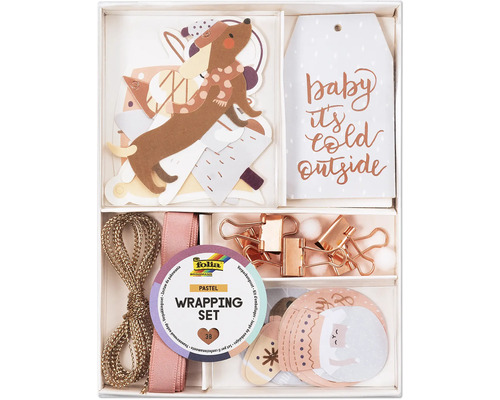 Wrapping Set PASTEL 38-teilig