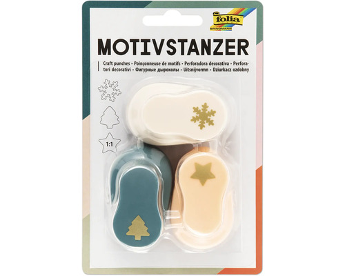 Motivstanzer WEIHNACHTSMOTIVE Set