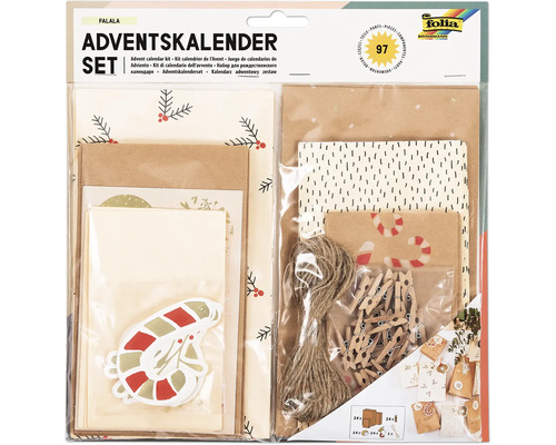 Adventskalender Set FALALA 97-teilig