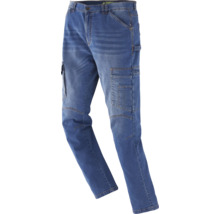 Arbeitshose aus Denim mit Taschen