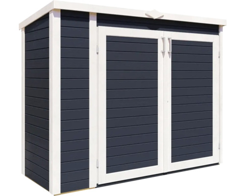 Gartenhaus aus Holz mit Doppeltür