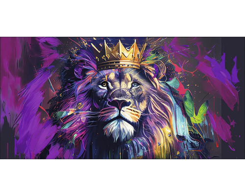 Leinwandbild Original Lion-King 180x90 cm