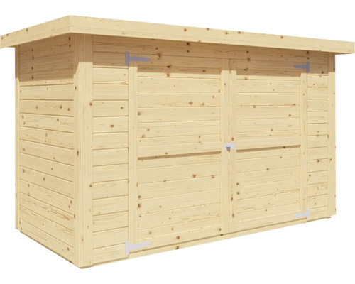 Holzgartenhaus mit Doppeltür zur Aufbewahrung von Gartengeräten und -möbeln