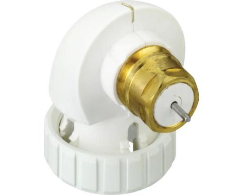 Eckventil aus Messing mit Thermostatkopfanschluss