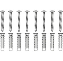 Schrauben und Dübel Set