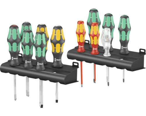 Wera Schraubendrehersatz mit Halter für Werkzeuge