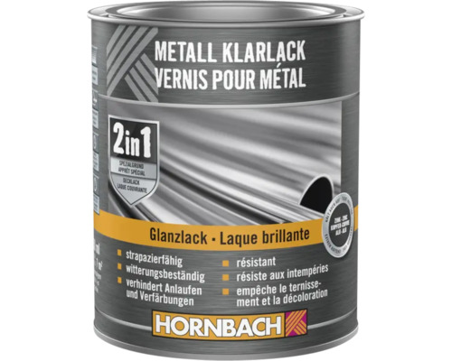 HORNBACH Metall Klarlack glänzend 750 ml HORNBACH Metall Klarlack glänzend 750 ml
