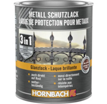 HORNBACH Metallschutzlack 3in1 glänzend schwarz 750 ml-thumb-2
