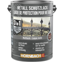 HORNBACH Metallschutzlack 3in1 matt anthrazit 2,5 L-thumb-2