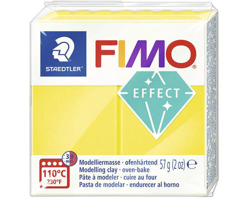 FIMO soft effect neon gelb 57g