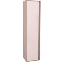 Hängehochschrank mit 1 Tür Devo Cristal 2.0 links BxHxT 40x160x35 cm antique rose/rosa pesca glass